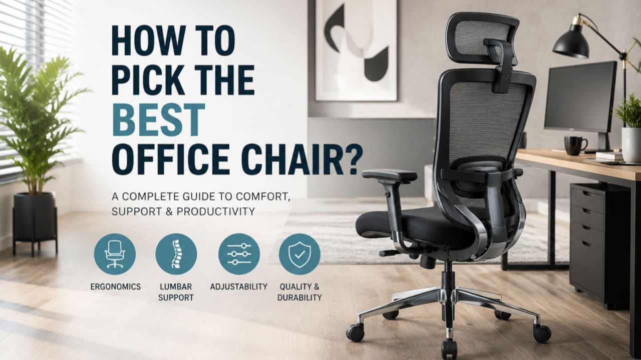How to Pick the Best Office Chair？