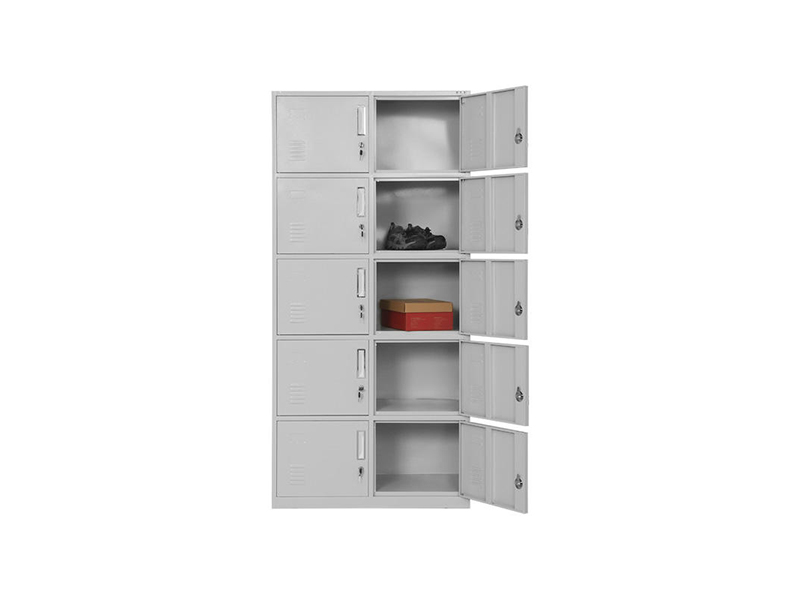 10 Door Steel Locker Cabinet for Office & Staff Storage