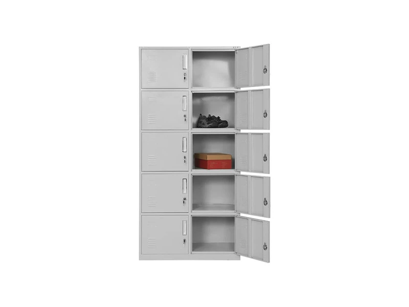 10 Door Steel Locker Cabinet for Office & Staff Storage
