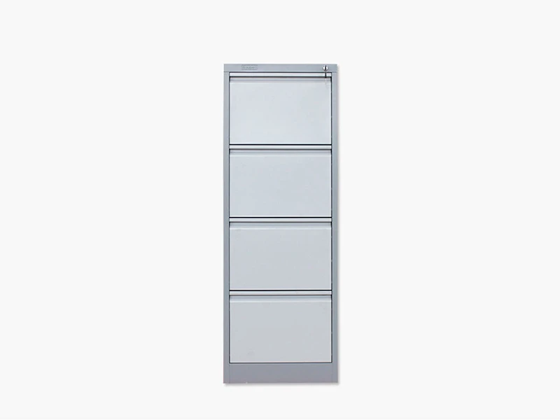 4 Drawer Vertical Filing Cabinet with Lock for Office Document Storage