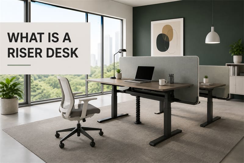 What Is a Riser Desk? Types, Benefits & Top Picks Explained
