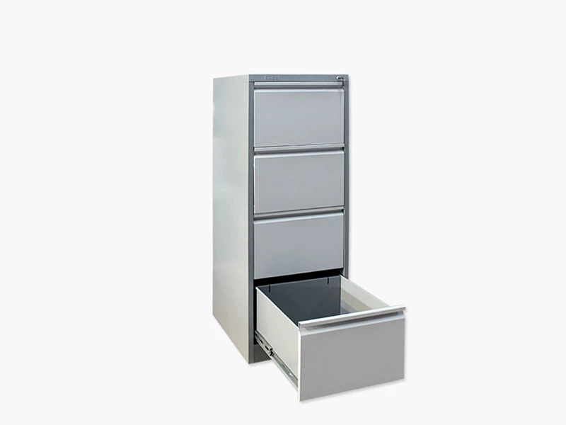 4 Drawer Vertical Filing Cabinet with Lock for Office Document Storage