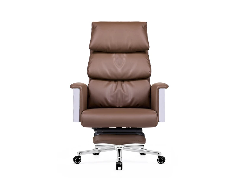 Luxury Reclining Executive Office Chair with Footrest - 2420A