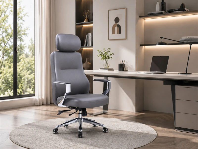 Executive Office Chair with Sliding Seat Function