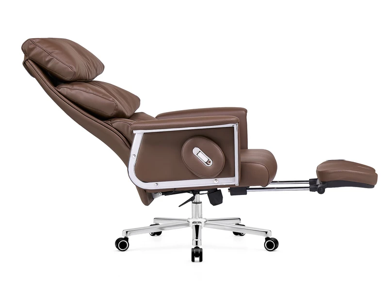 Luxury Reclining Executive Office Chair with Footrest - 2420A