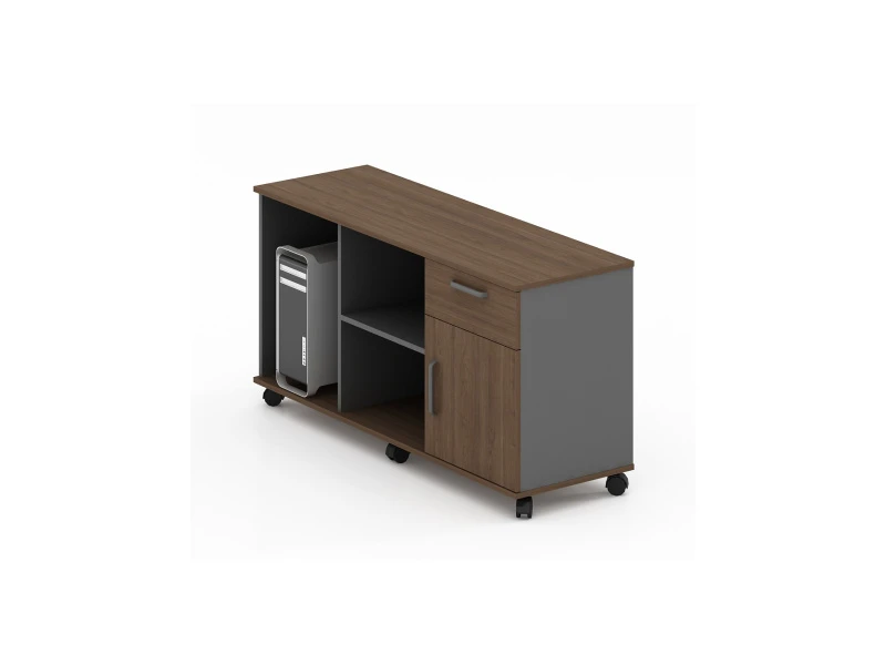 Modern Manager Office Desk with Mobile Side Cabinet - TS-B1608