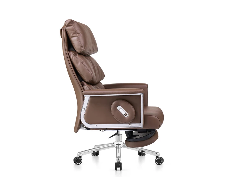 Luxury Reclining Executive Office Chair with Footrest - 2420A