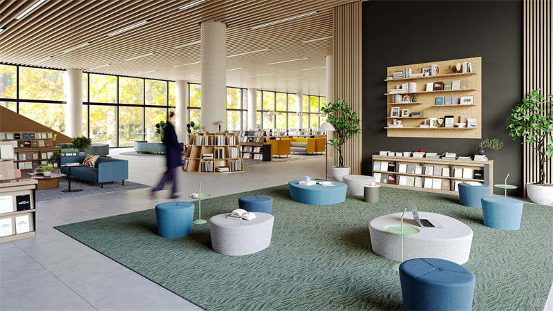 Office Furniture Solution for Shenzhen Futian Public Library