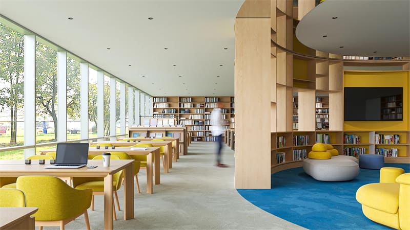 Office Furniture Solution for Shenzhen Futian Public Library