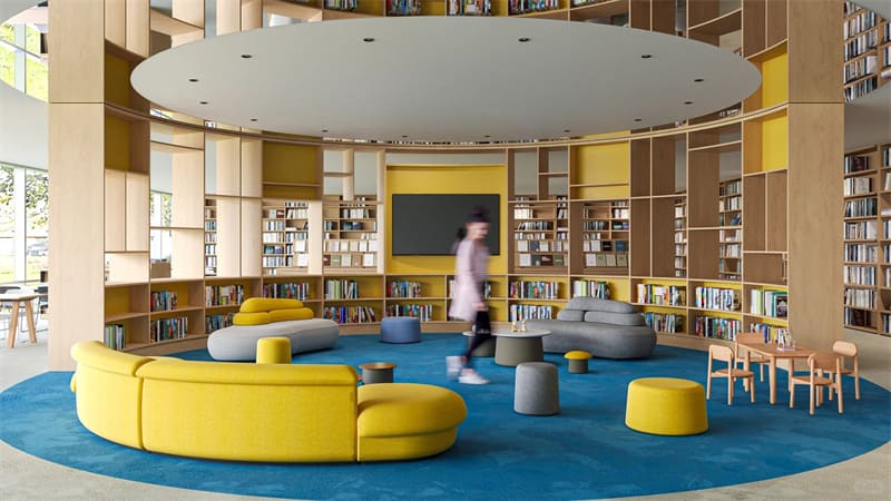 Office Furniture Solution for Shenzhen Futian Public Library