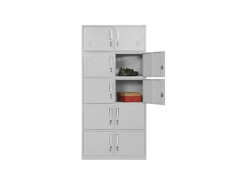 10 Door Steel Locker Cabinet for Office & Staff Storage