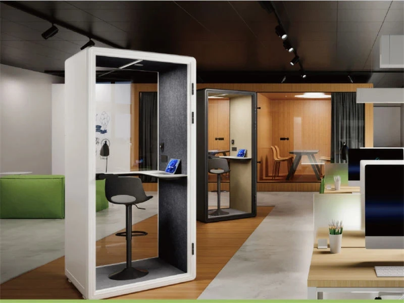 S Modular Office Pods & Private Work Booths-7