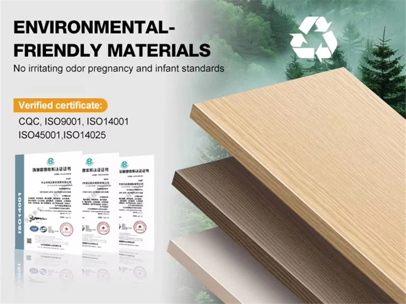Crafted from eco-friendly E1 Particle Board