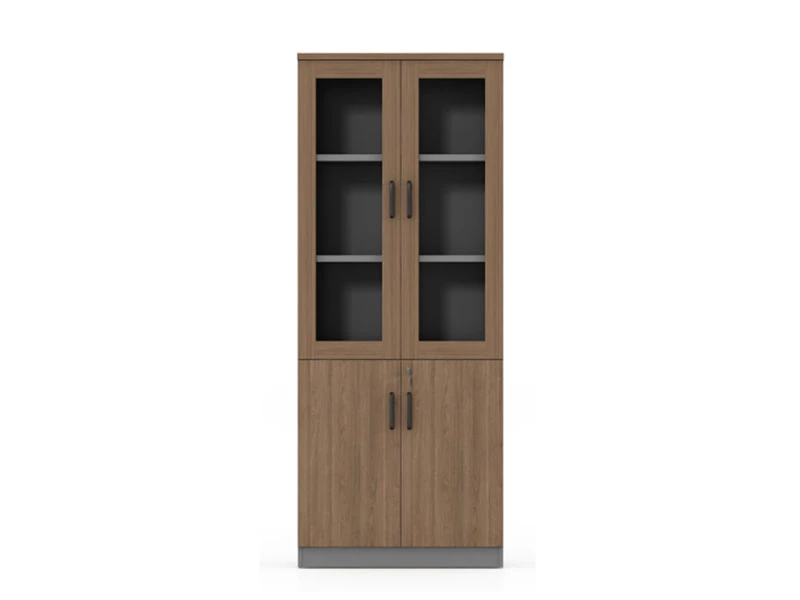 Tall Wood File Cabinets with Locker | Filing Storage Solution