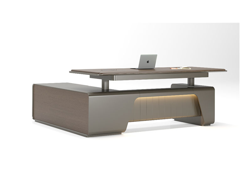 L-shaped Executive Standing Desks | Adjustable Height Desk