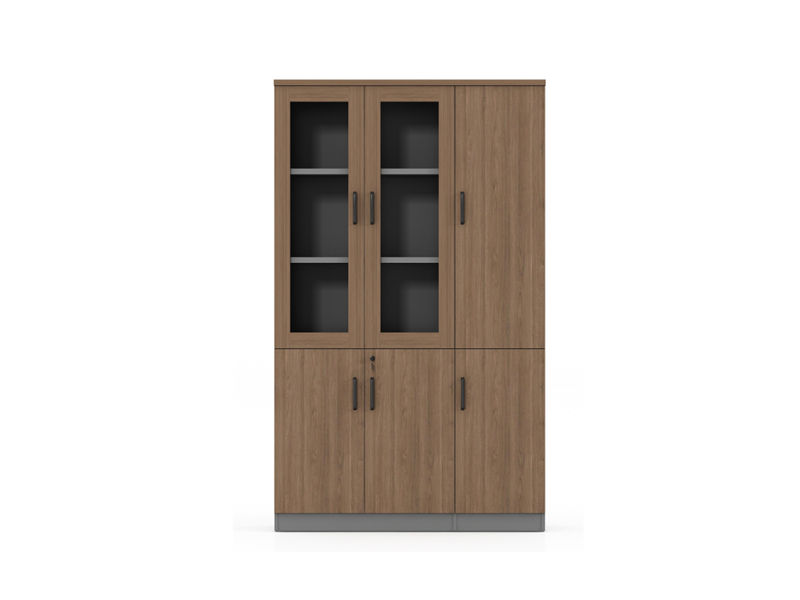 Tall Wood File Cabinets with Locker | Filing Storage Solution
