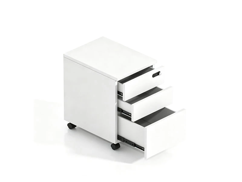 Wooden Pedestal File Cabinets | Office Mobile Drawers