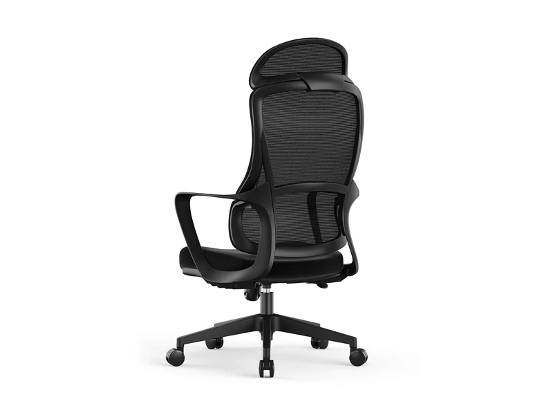 High Back Mesh Chair with 2D Headrest | Swivel Task Chairs
