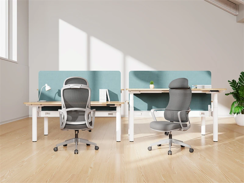 High Back Mesh Chair with 2D Headrest | Swivel Task Chairs