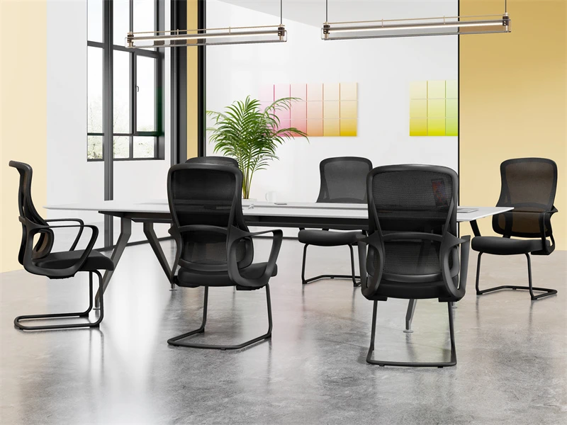Mid Back Visitors Chair | Mesh Office Guest Chairs