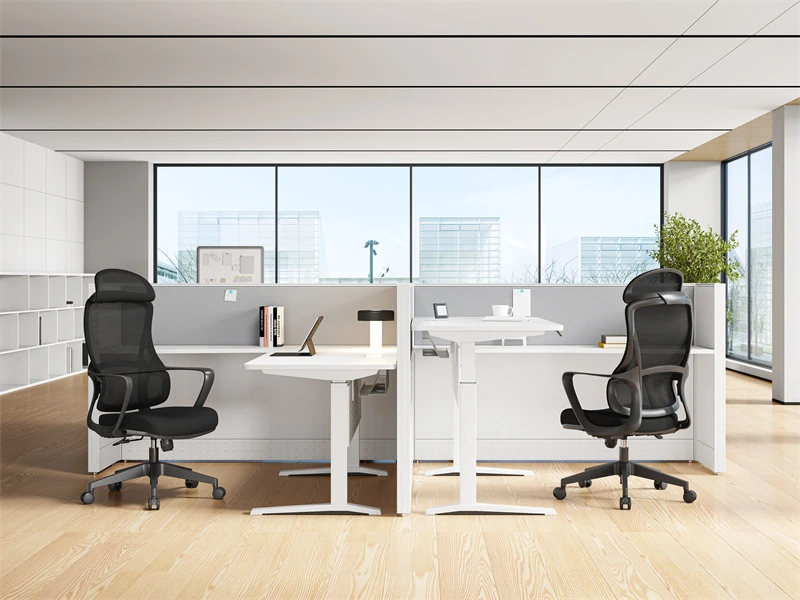 High Back Mesh Chair with 2D Headrest | Swivel Task Chairs