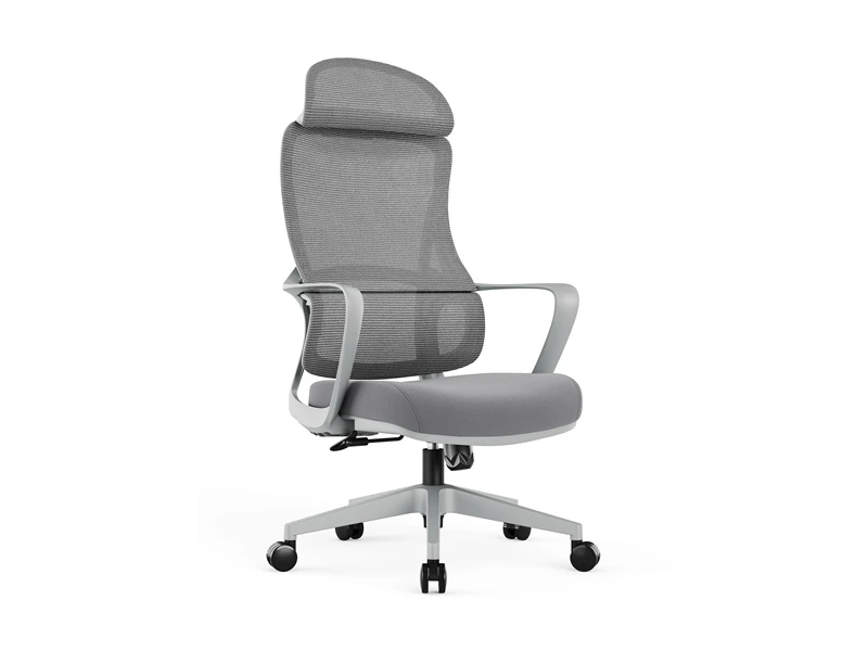 High Back Mesh Chair with 2D Headrest | Swivel Task Chairs