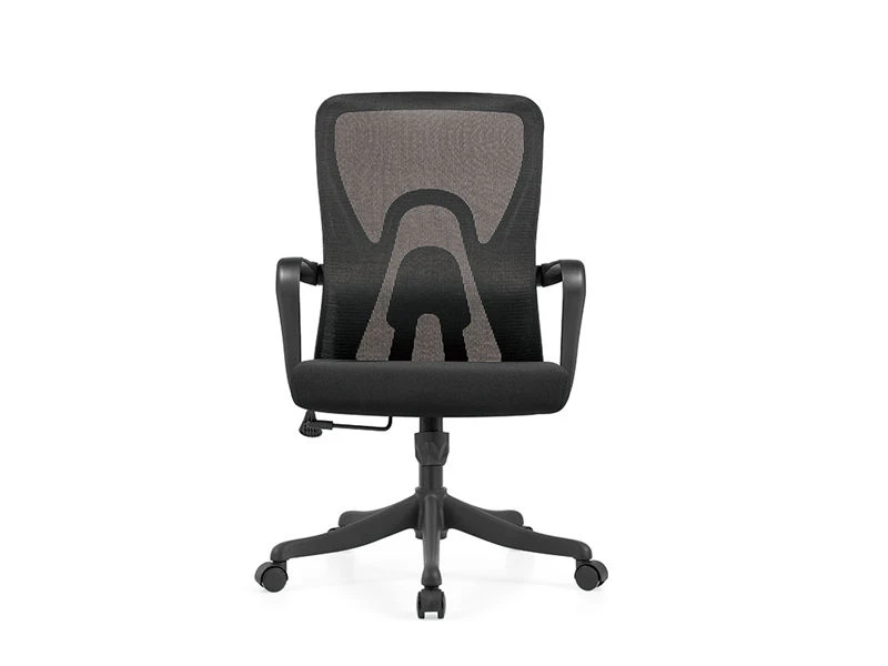 Mid-Back Mesh Ergonomic Task Chair with Black Frame