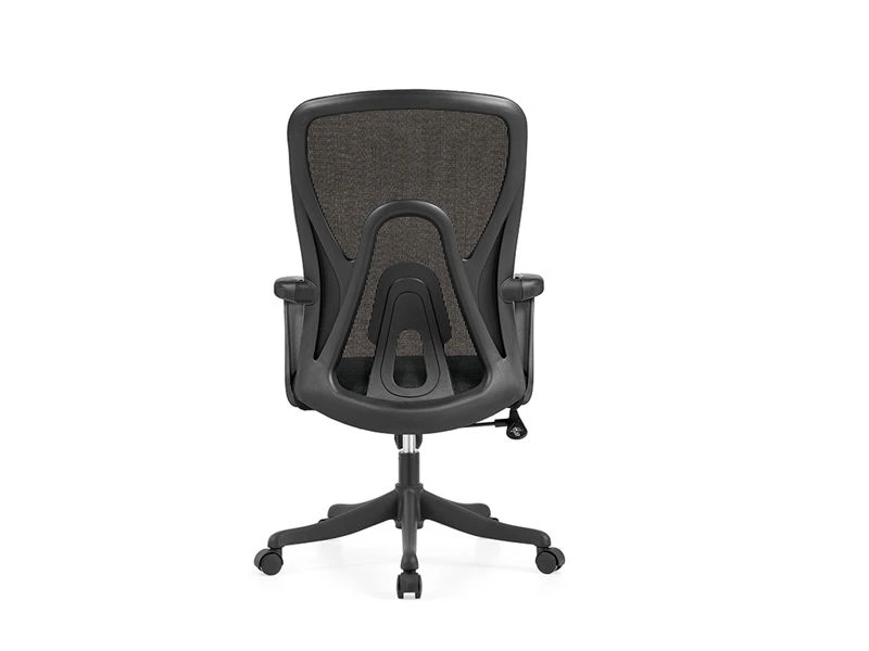 Mid-Back Mesh Ergonomic Task Chair with Black Frame