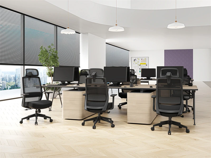 Computer High Back Chair | Office Desk Chair with Arms