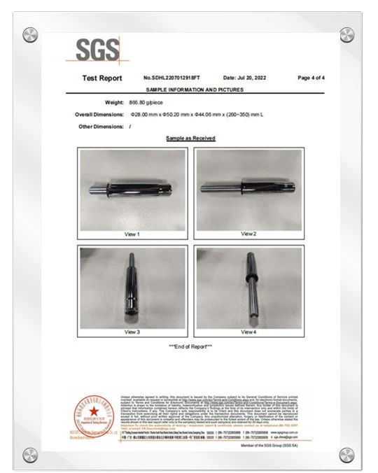 Gas Lift BIFMA Certificate