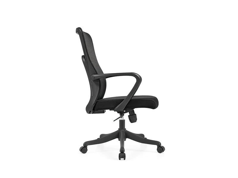 Mid-Back Mesh Ergonomic Task Chair with Black Frame