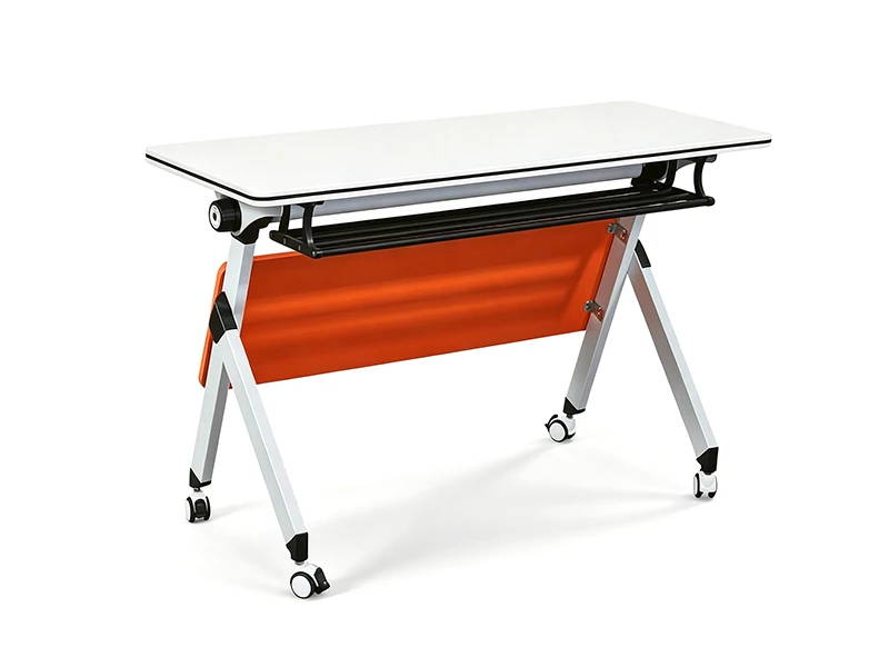 Triangle Flip-Top Training Table with Wheels | LINRAY