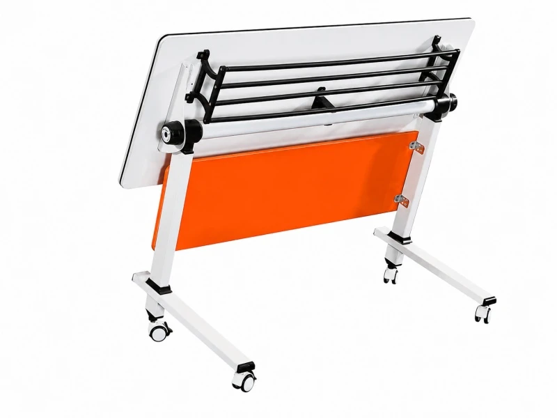 Flip-Top Nesting Training Table with Wheels for Flexible Spaces