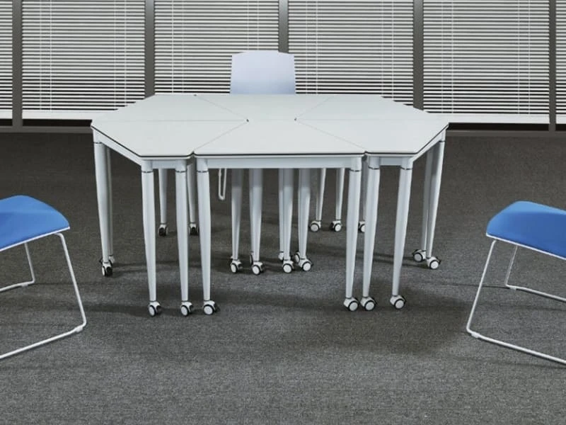 Triangle Modular Training Table for Meeting Spaces