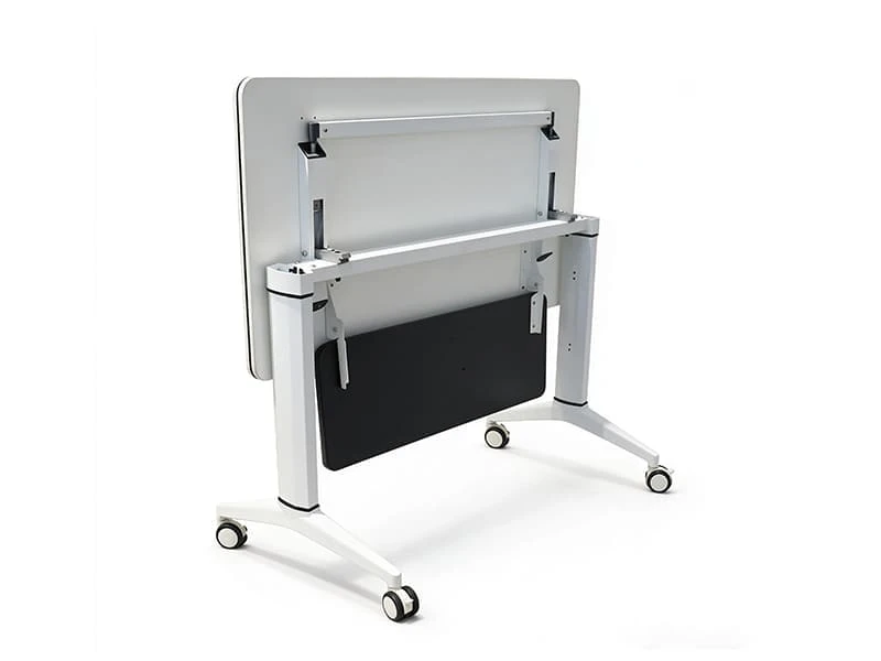 Premium Flip-Top Training Table with Wheels for Meeting Spaces