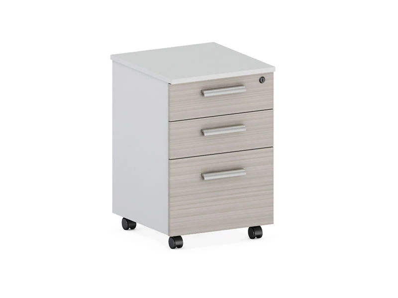 120&deg; Office Benching Desk Workstation with Mobile Drawer