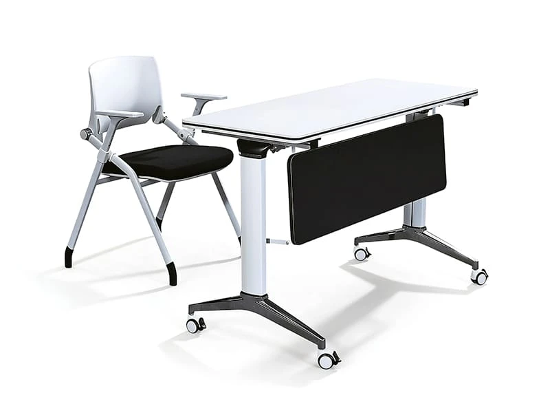 Premium Modular Flip-Top Training Table with Cable Management