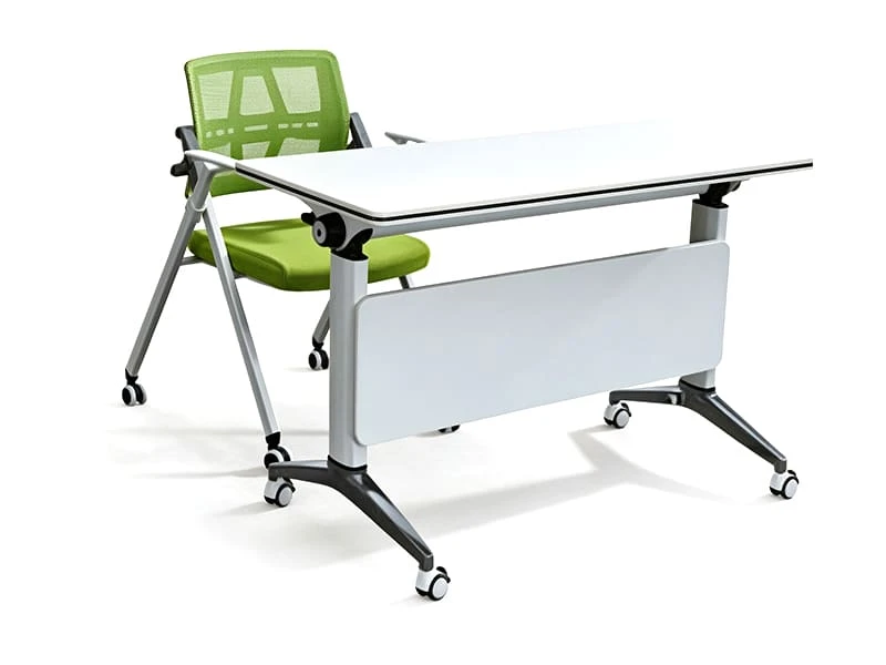 Stackable Meeting Room Folding Training Tables with Casters
