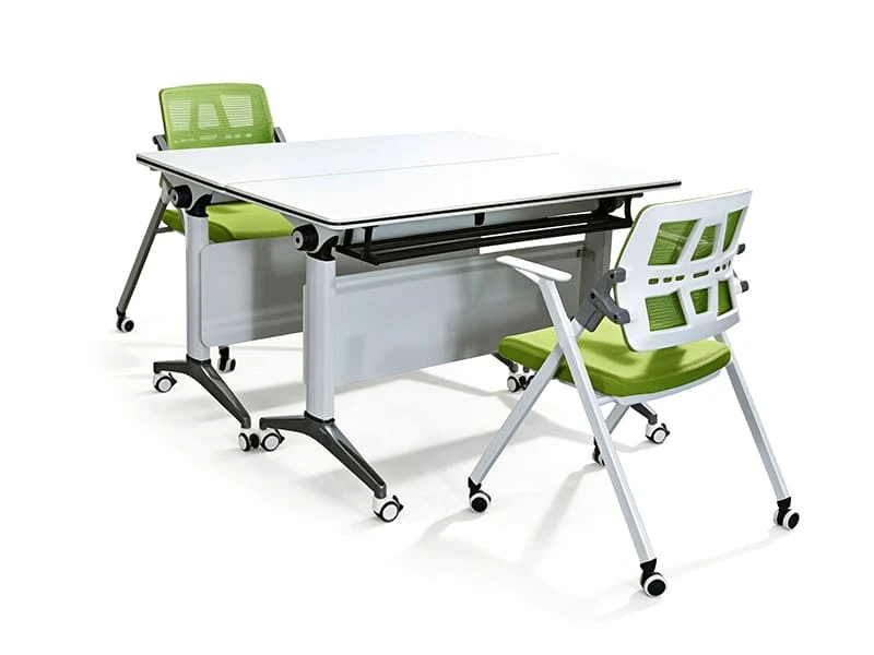 Stackable Meeting Room Folding Training Tables with Casters