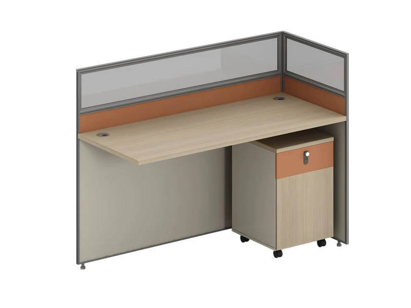 Best Office Modular Cubicle Desks with Privacy Panels & Cabinet
