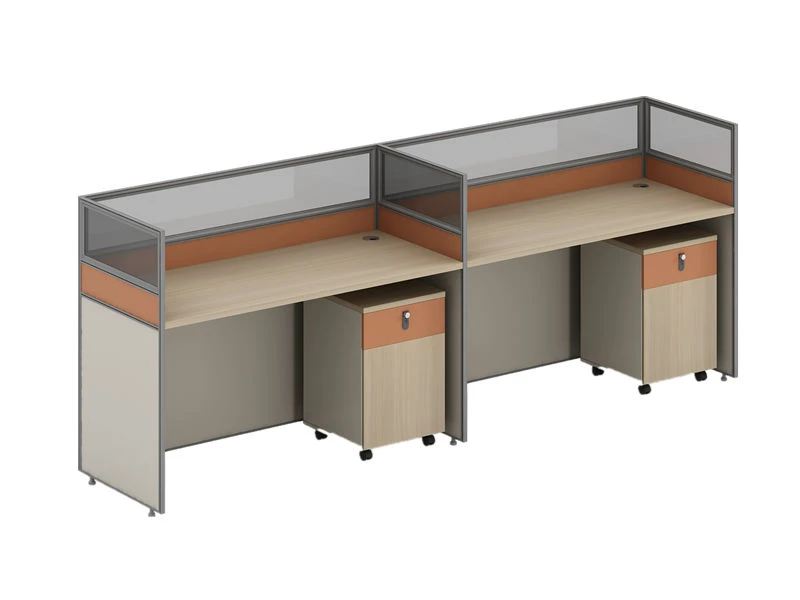 Best Office Modular Cubicle Desks with Privacy Panels & Cabinet