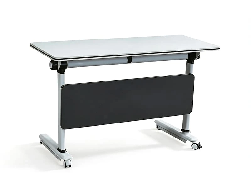 Affordable Flip-Top Training Table with Lockable Casters