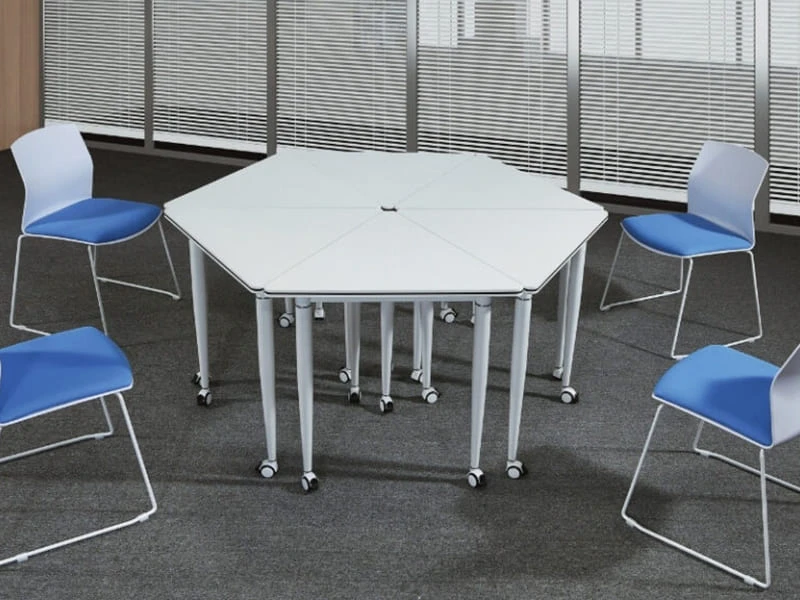 Modern Training Table | Modular Folding Conference Table for Office