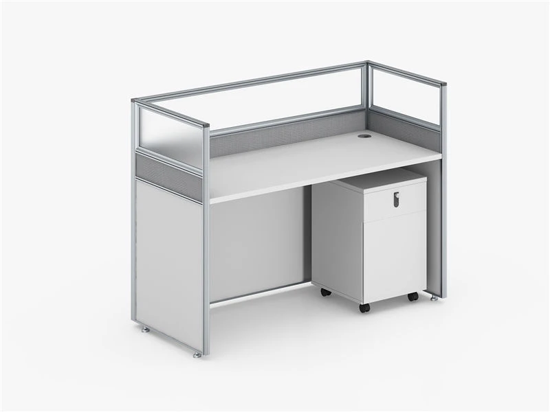 Best Office Modular Cubicle Desks with Privacy Panels & Cabinet