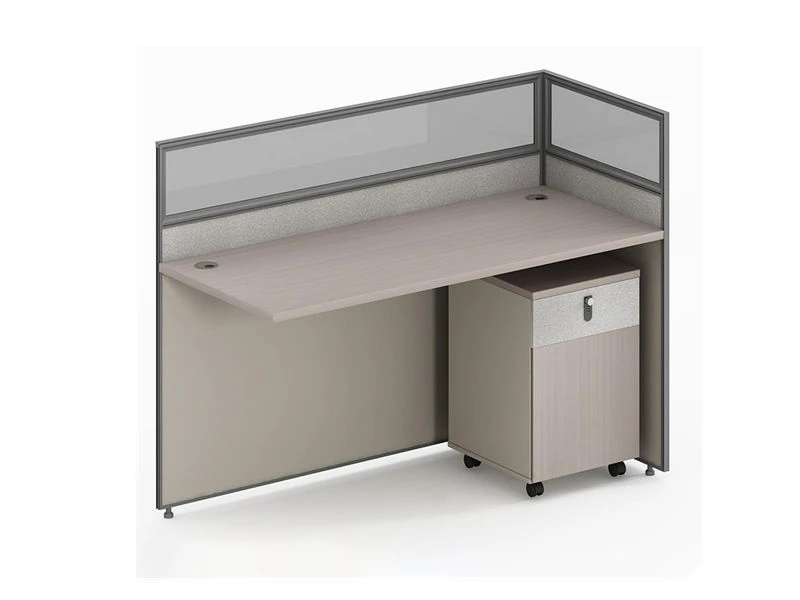 Best Office Modular Cubicle Desks with Privacy Panels & Cabinet