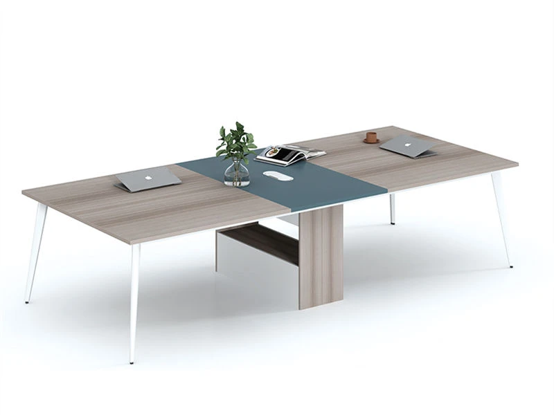 Oak Conference Table for Office | 8 Seater Meeting Room Desk