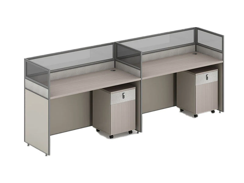 Best Office Modular Cubicle Desks with Privacy Panels & Cabinet
