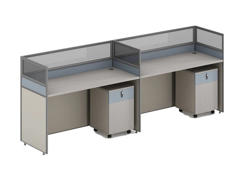 Best Office Modular Cubicle Desks with Privacy Panels & Cabinet