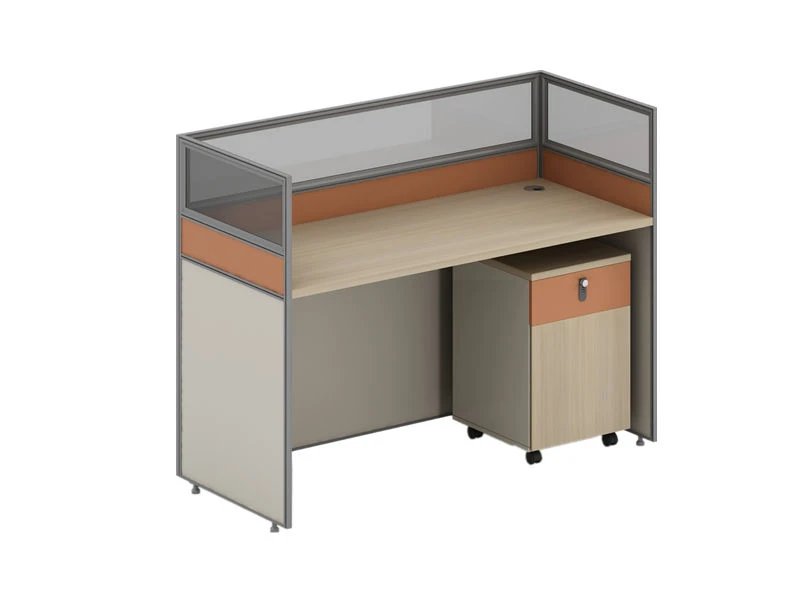 Best Office Modular Cubicle Desks with Privacy Panels & Cabinet
