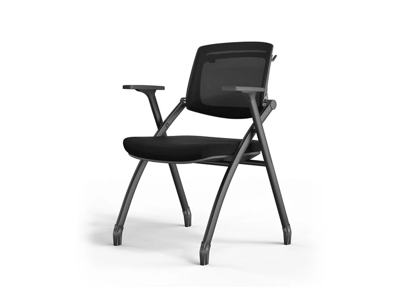 Black Stackable Chairs for Office Conference, Classroom